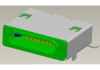 APPLE 10PIN SMT+DIP TYPE RECEPTACLE